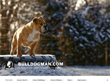 Tablet Screenshot of bulldogman.com